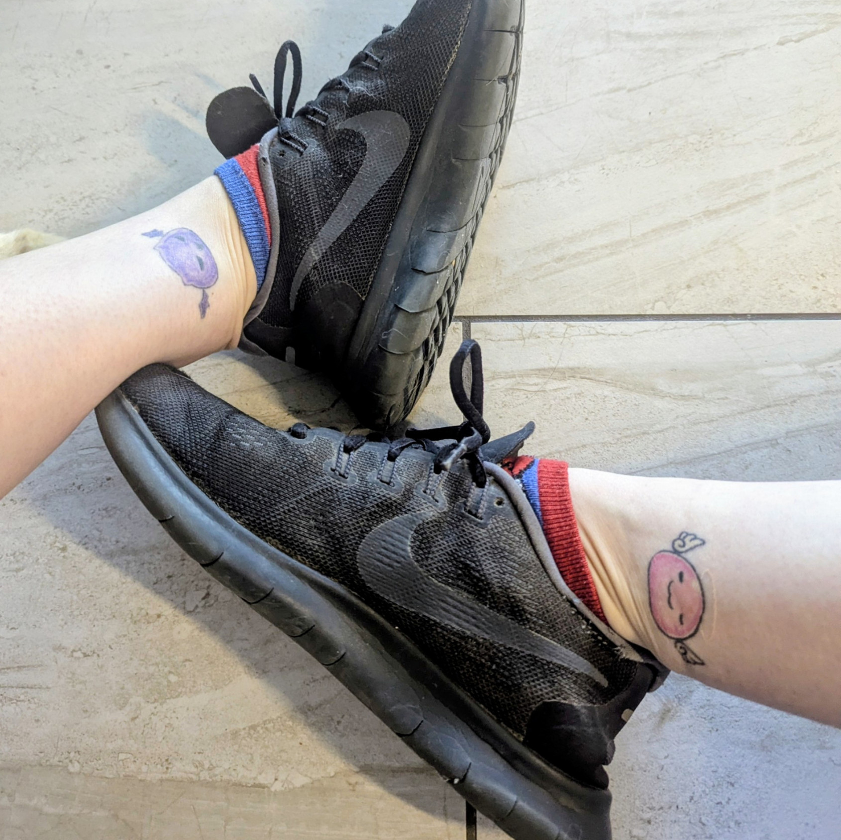 Worn Sneakers Trainers Size 7 and a half